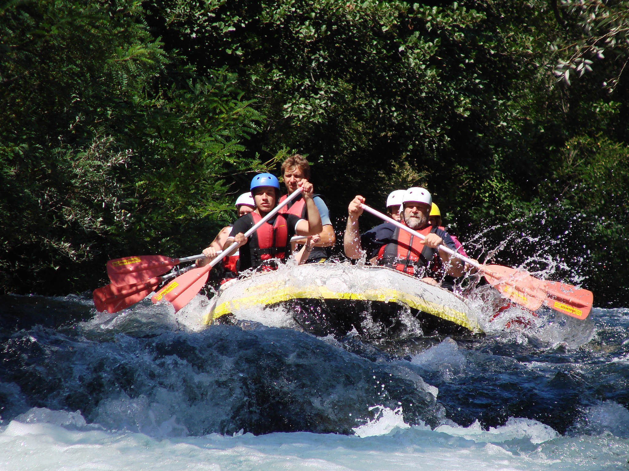 Rafting on Cetina River